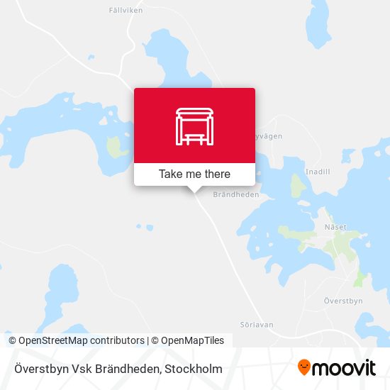 Överstbyn Vsk Brändheden map