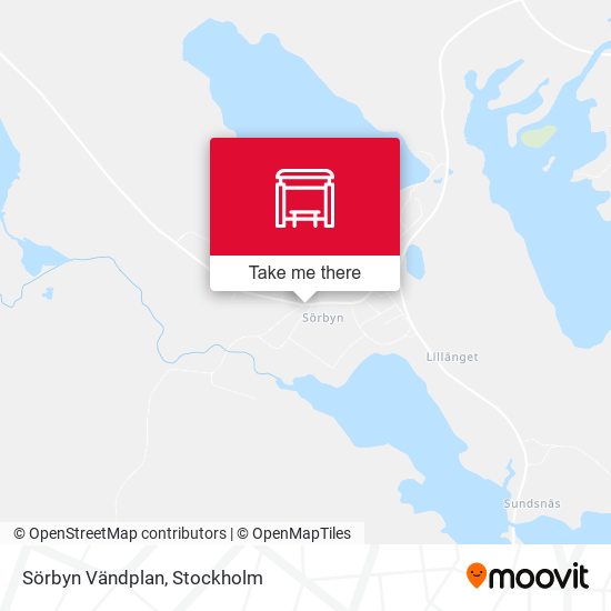 Sörbyn Vändplan map