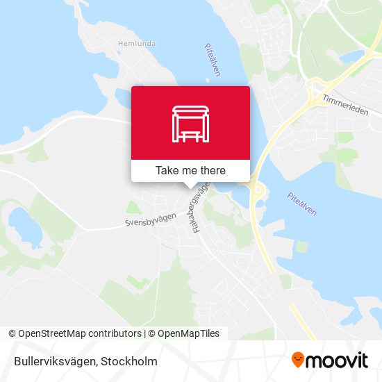 Bullerviksvägen map