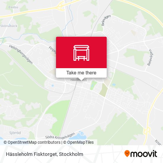 Hässleholm Fisktorget map