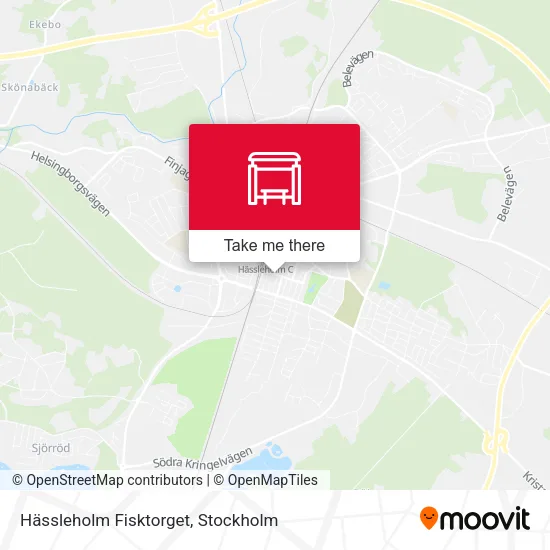 Hässleholm Fisktorget map