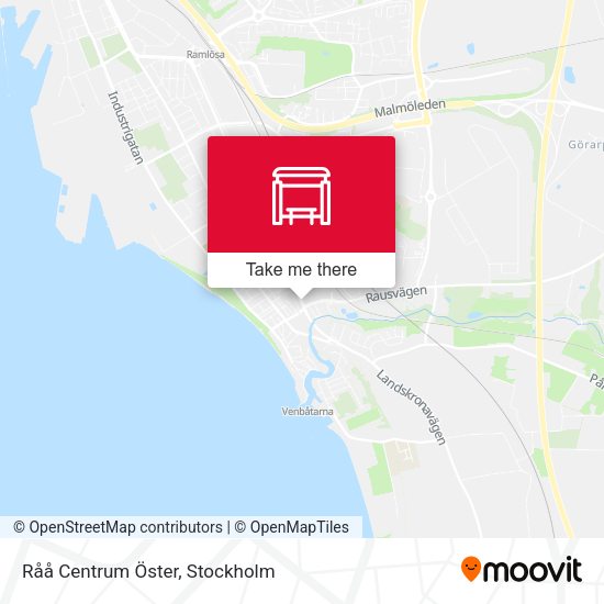 Råå Centrum Öster map