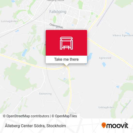 Ålleberg Center Södra map