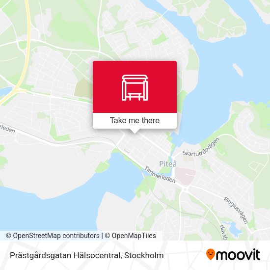 Prästgårdsgatan Hälsocentral map