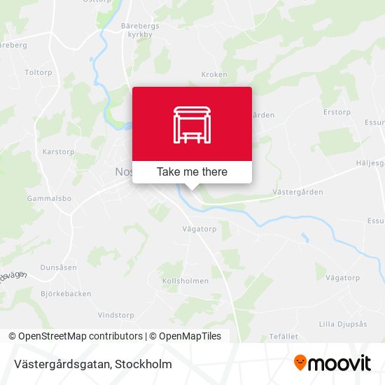 Västergårdsgatan map