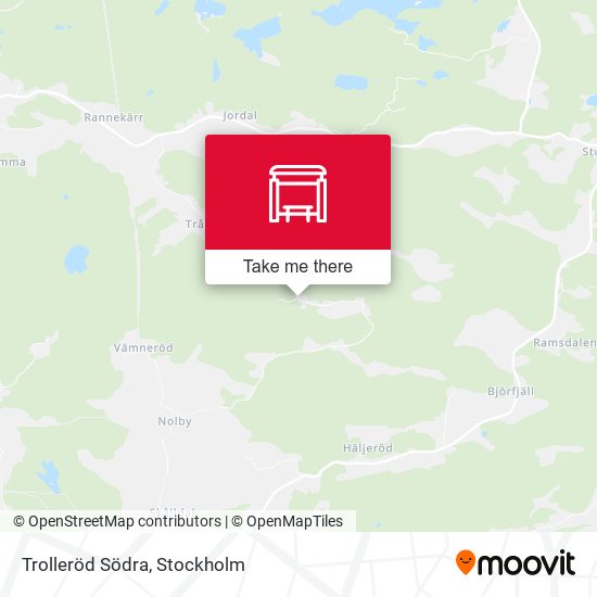 Trolleröd Södra map
