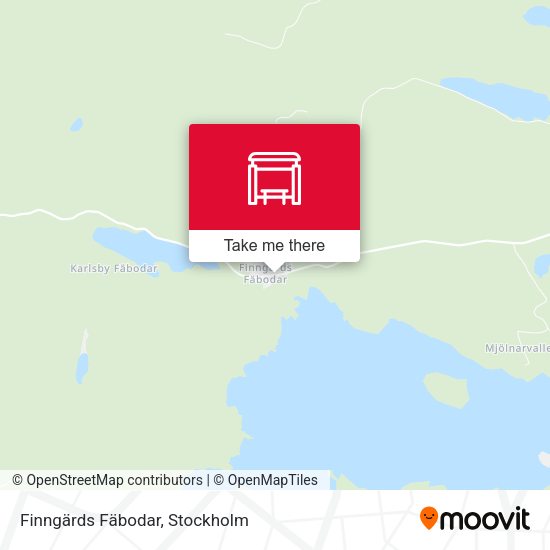 Finngärds Fäbodar map