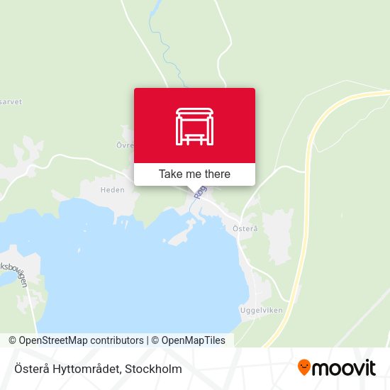 Österå Hyttområdet map