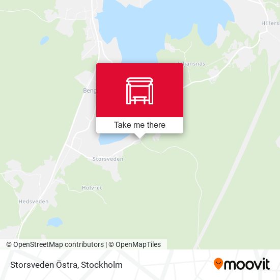 Storsveden Östra map