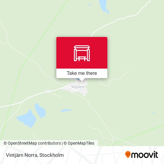 Vintjärn Norra map