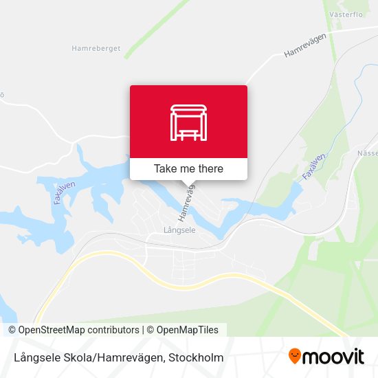 Långsele Skola/Hamrevägen map
