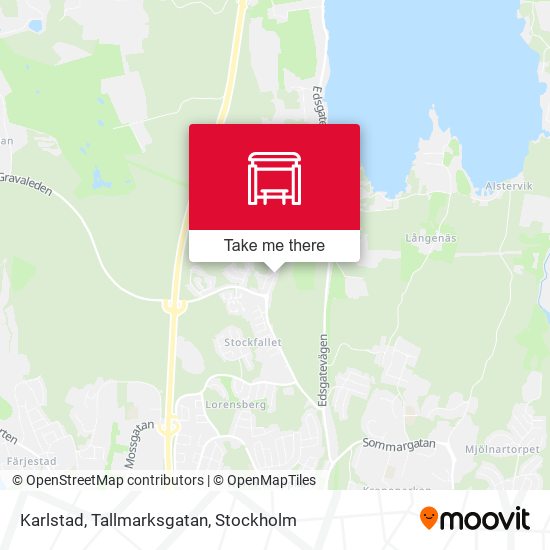 Karlstad, Tallmarksgatan map