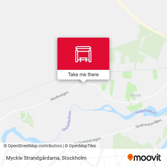 Myckle Strandgårdarna map