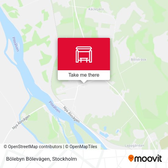 Bölebyn Bölevägen map