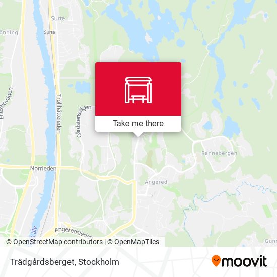 Trädgårdsberget map