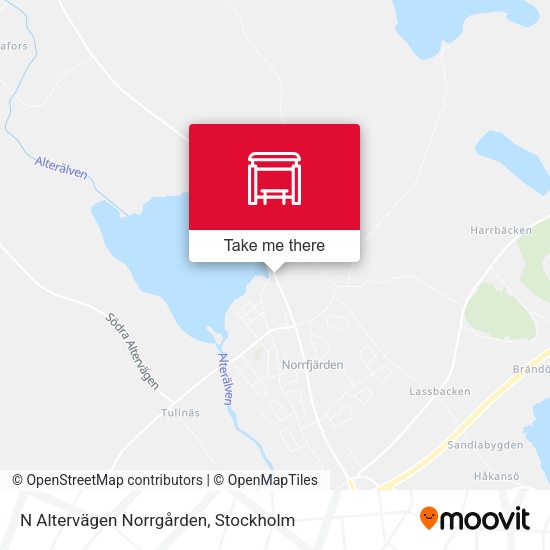 N Altervägen Norrgården map