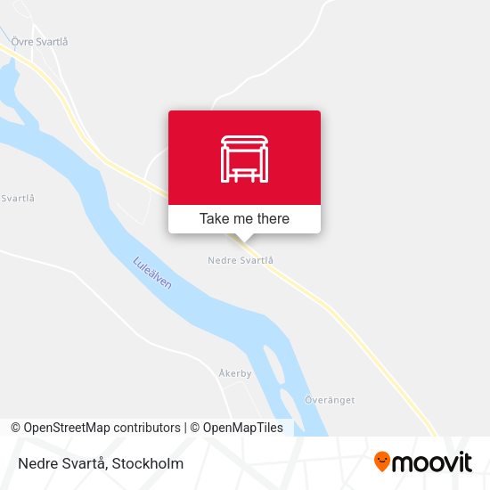 Nedre Svartå map