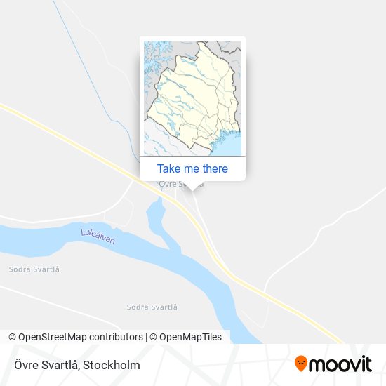 Övre Svartlå map