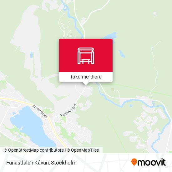 Funäsdalen Kåvan map