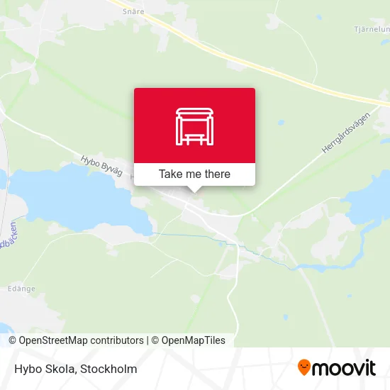 Hybo Skola map