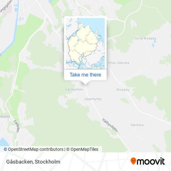 Gåsbacken map