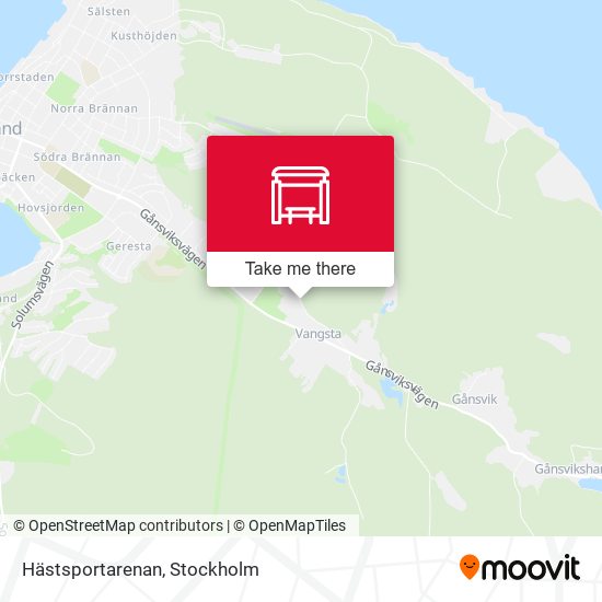 Hästsportarenan map