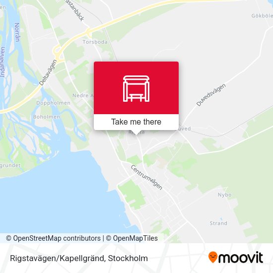 Rigstavägen/Kapellgränd map