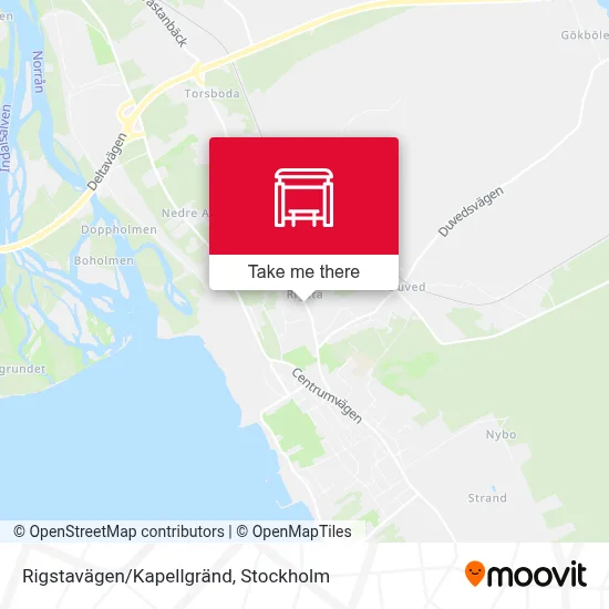 Rigstavägen/Kapellgränd map