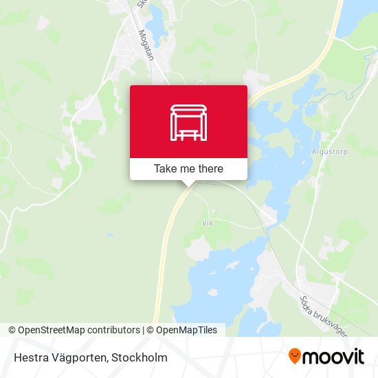 Hestra Vägporten map