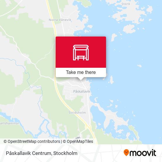 Påskallavik Centrum map