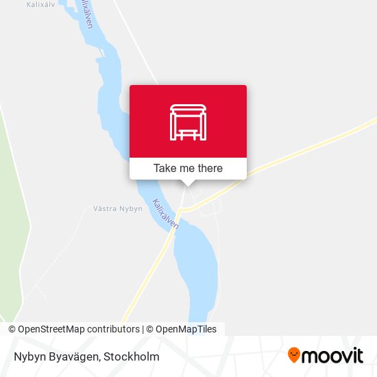 Nybyn Byavägen map