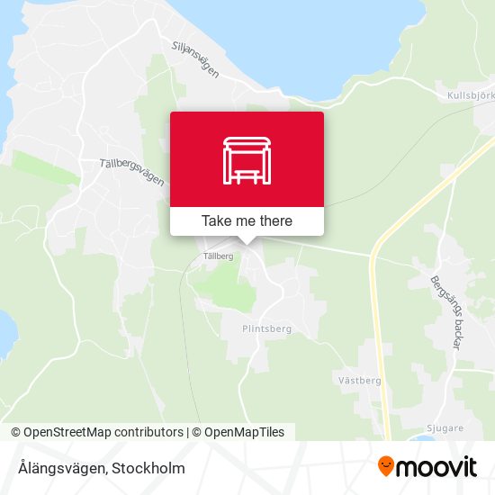 Ålängsvägen map