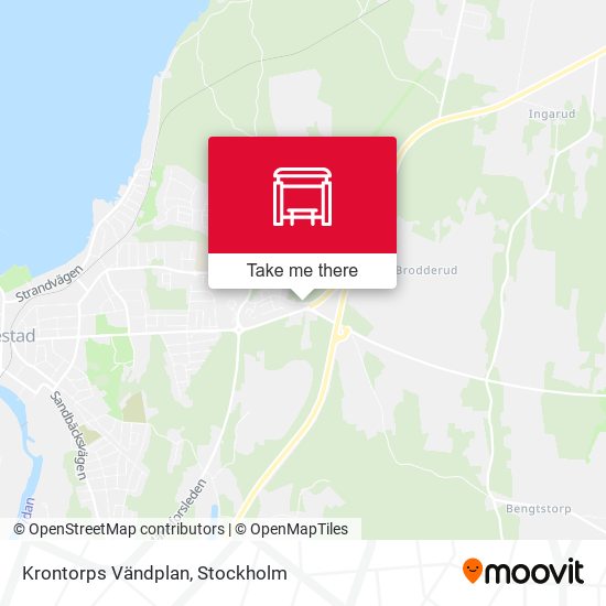 Krontorps Vändplan map