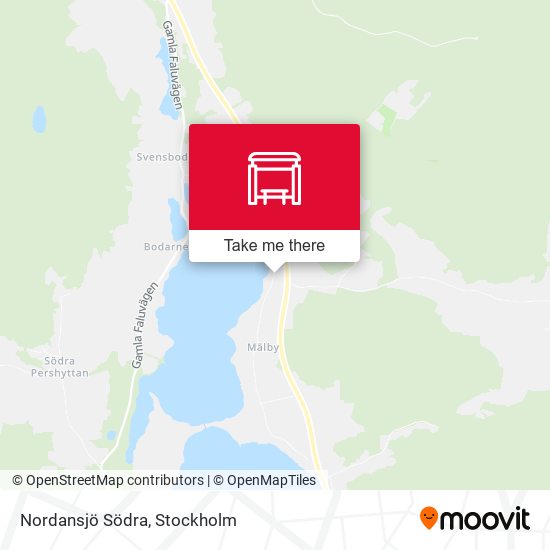 Nordansjö Södra map