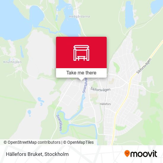Hällefors Bruket map