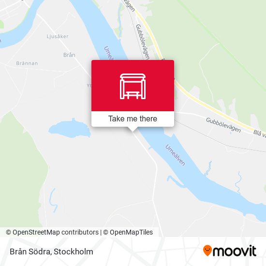 Brån Södra map