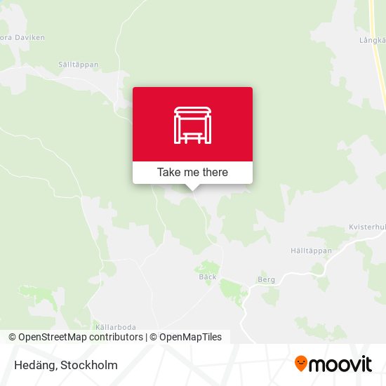 Hedäng map