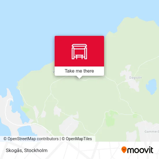 Skogås map