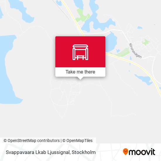 Svappavaara Lkab Ljussignal map