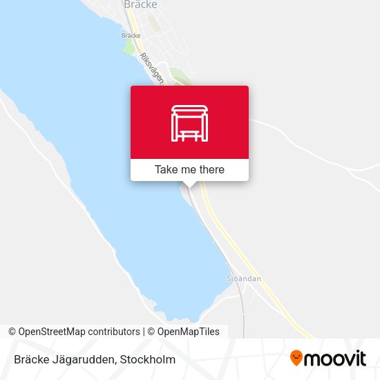 Bräcke Jägarudden map