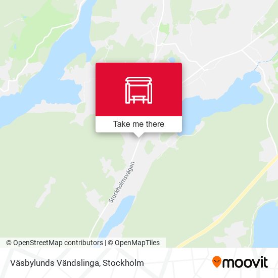 Väsbylunds Vändslinga map