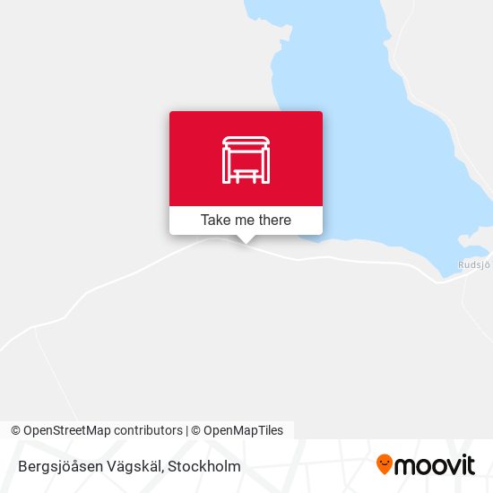Bergsjöåsen Vägskäl map