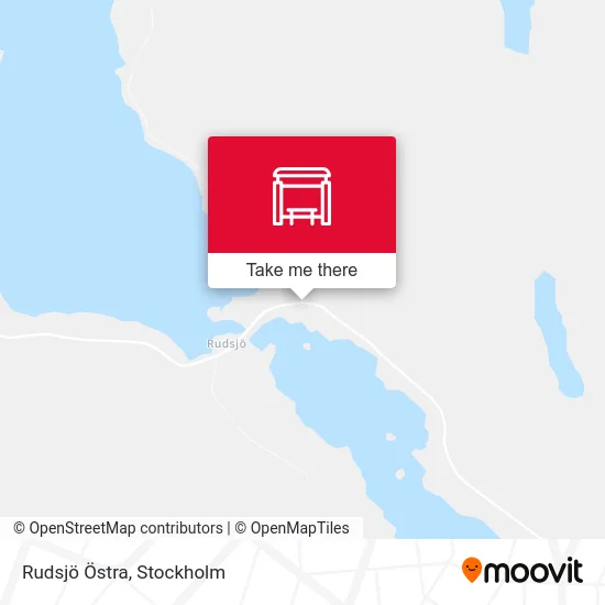Rudsjö Östra map