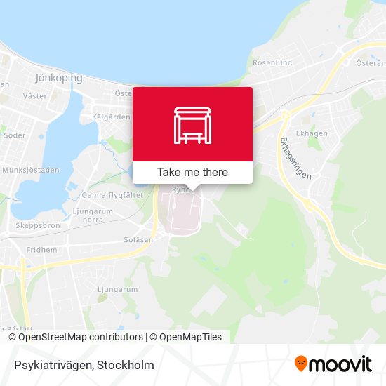 Psykiatrivägen map