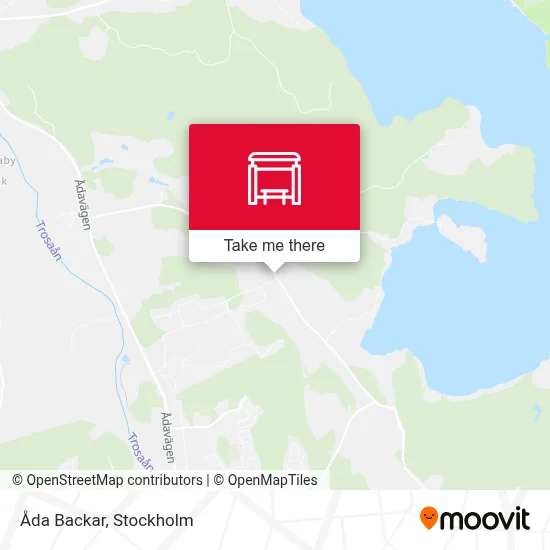 Åda Backar map