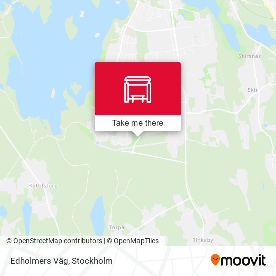 Edholmers Väg map