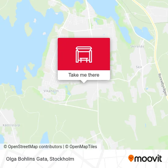 Olga Bohlins Gata map