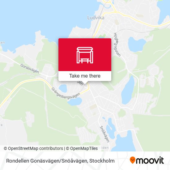 Rondellen Gonäsvägen/Snöåvägen map
