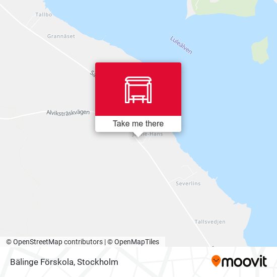 Bälinge Förskola map