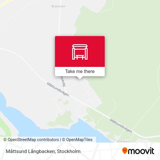 Måttsund Långbacken map